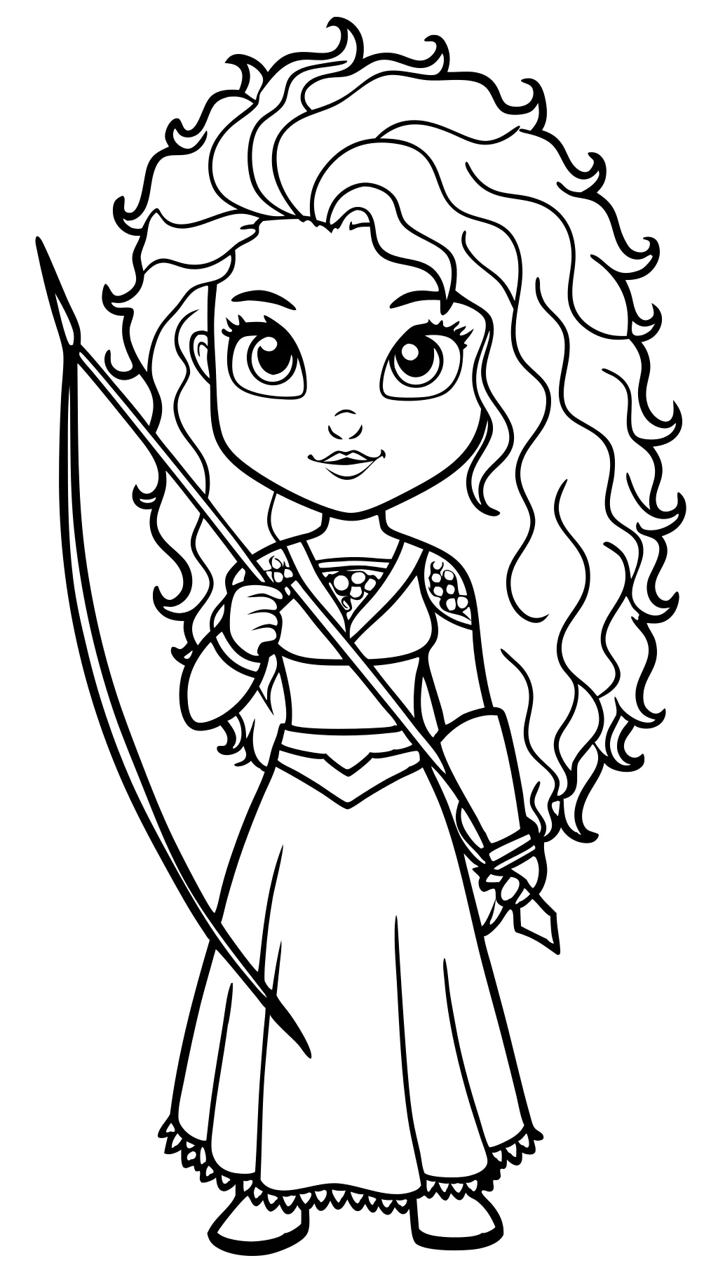 brave movie coloring pages